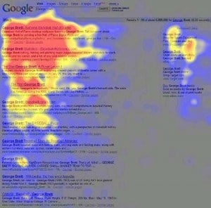 Google User Heat Map Trend