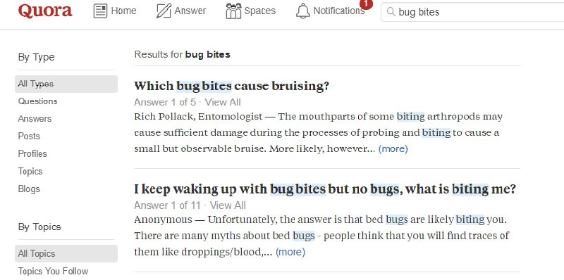 using quora to generate blog ideas